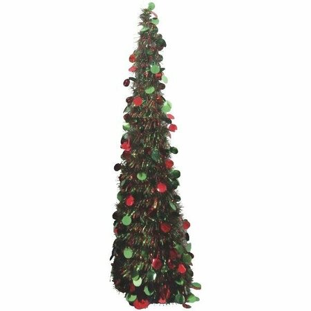 FC YOUNG 3' Red/Grn Pop-Up Tree 1110A
